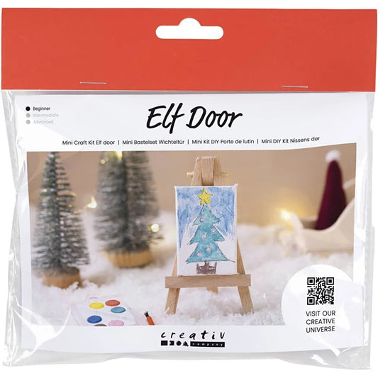 Mini Craft Kit Elf Door - Artist Set