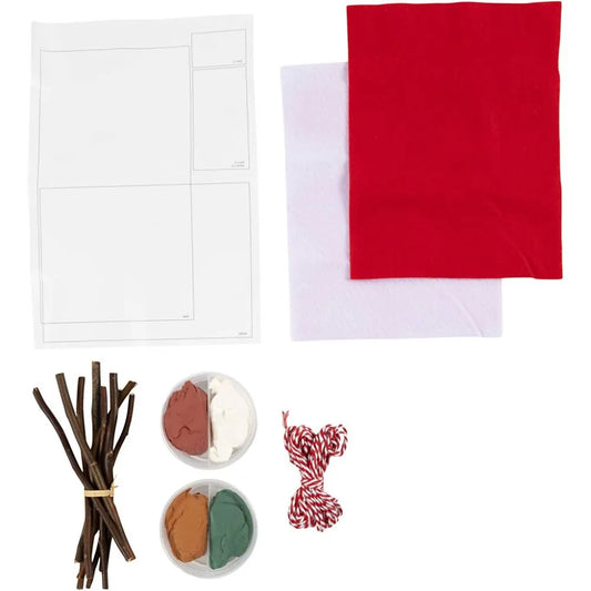 Mini Craft Kit Elf Door - Going Camping