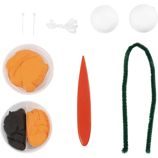 Mini Craft Kit Clay Modelling - Pumpkin