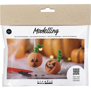 Mini Craft Kit Clay Modelling - Pumpkin