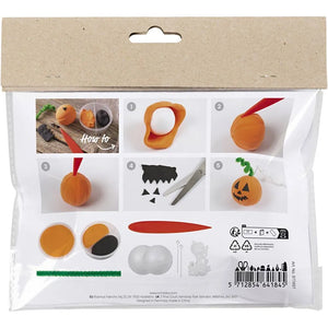 Mini Craft Kit Clay Modelling - Pumpkin