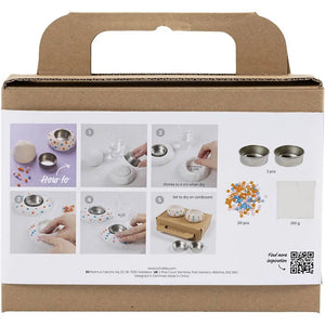 Mini Craft Kit Modelling - Candle Holders