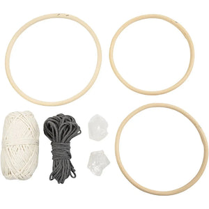 Craft Kit Macramé - Rock Crystal Mobile