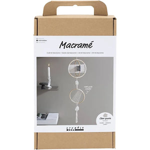 Craft Kit Macramé - Rock Crystal Mobile