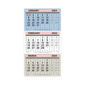 At-A-Glance 3 Monthly Calendar 2024 TML24