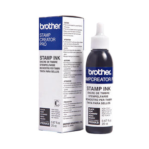 Brother Stamp Creator Ink Refill Bottle Black PRINKB