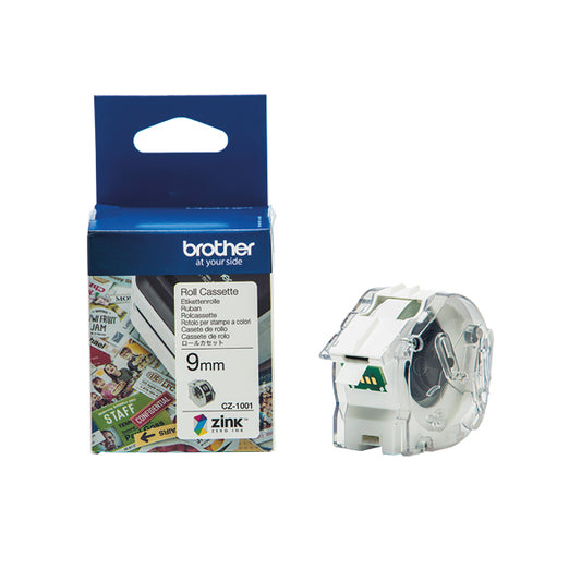 Brother Label Roll 9mm x 5m CZ1001