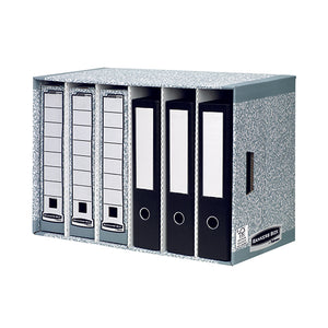 Fellowes Bankers Box System File Store Module Grey 01880