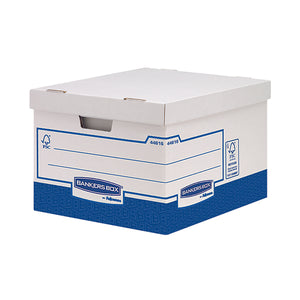 Fellowes Basics Storage Box Heavy Duty Large (Pack of 10) 4461601