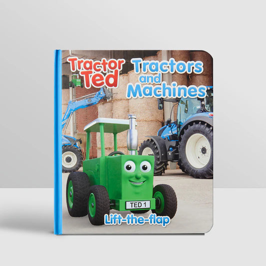 Tractor Ted Book - Lift-the-Flap Tractors and Machine