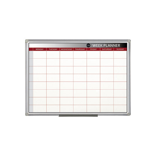 Bi-Office Magnetic Week Planner 900x600mm GA0333170