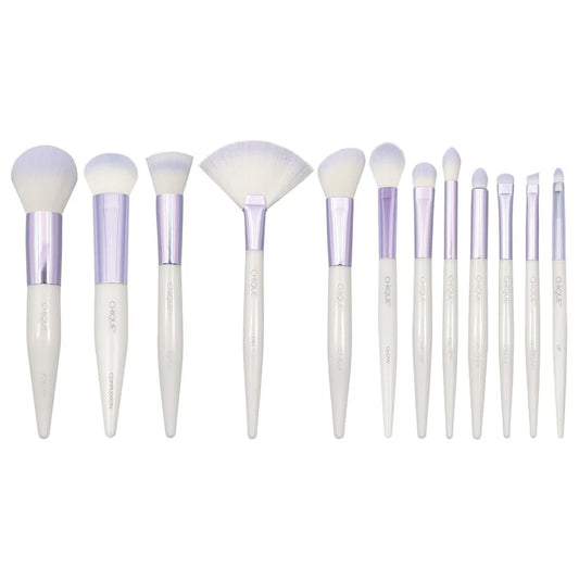 Chique Studio Makeup Brushes Deluxe Kit (12 Pieces)