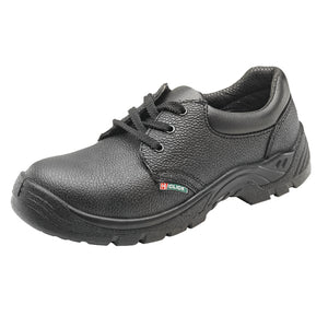 Dual Density PU Steel Mid Sole Shoe Black Size 7 CDDSMS07