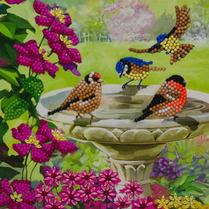 Crystal Art Card Kit - Birds