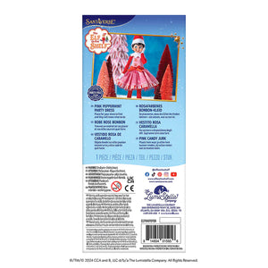 Elf on the Shelf Claus Couture - Pink Peppermint Dress