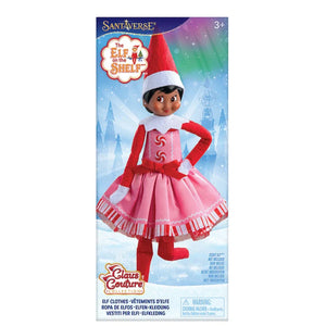 Elf on the Shelf Claus Couture - Pink Peppermint Dress