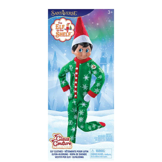 Elf on the Shelf Claus Couture - Snowflake Snuggle PJs