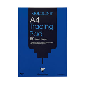 Clairefontaine Goldline Professional Tracing Pad 90gsm A4 50 Sheets GPT1A4