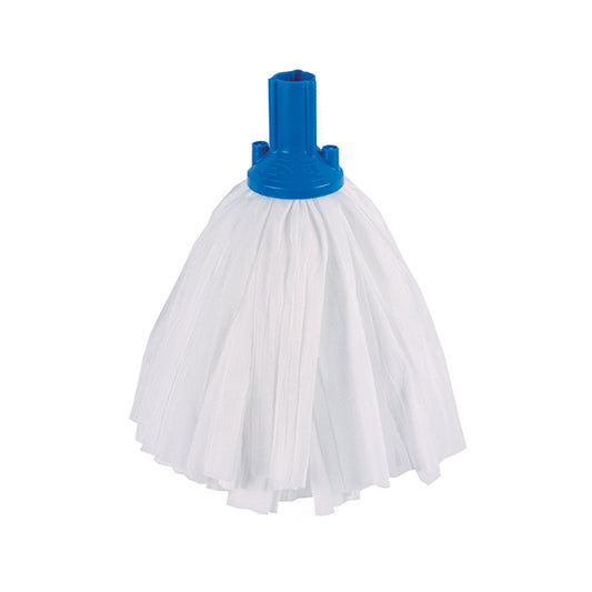 Exel Big White Mop Head Blue (Pack of 10) 102199