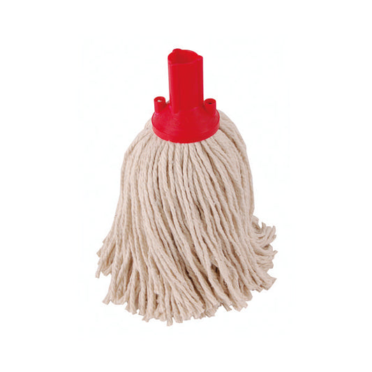 Robert Scott PY Exel Socket Mop Head 200g Red (Pack of 10) 102266 Red