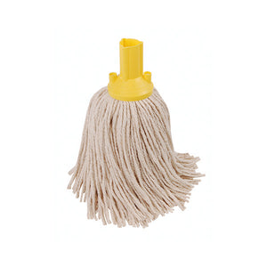 Robert Scott PY Exel Socket Mop Head 200g Yellow (Pack of 10) 102266 Yellow