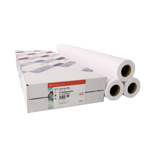 Canon Coated Premium Inkjet Paper Rolls 610mmx45m (Pack of 3) 97003451