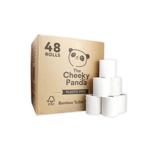 Cheeky Panda 3-Ply Toilet Tissue 200 Sheets (Pack of 48) PFTOILT48