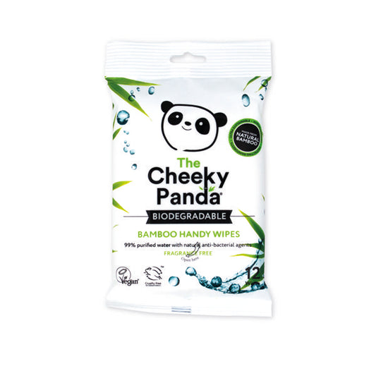 Cheeky Panda Bamboo Handy Wipes 12 Wipes (Pack of 72) HANDWX72