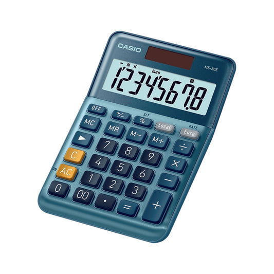 Casio MS-80E 8 Digit Desktop Calculator MS-80E-WK-UP