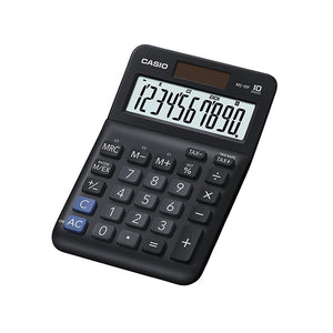 Casio MS-10F 10 Digit Desk Calculator Black MS-10F-WA