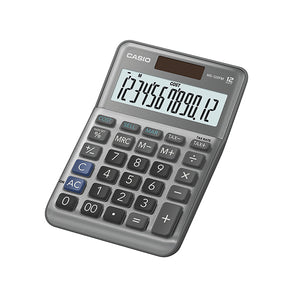 Casio MS-120FM 12 Digit Desk Calculator Grey MS-120FM-WA