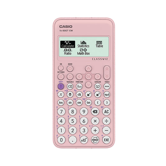 Casio Classwiz Scientific Calculator Pink FX-83GTCW-PK-W-UT