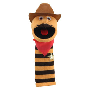 Eco Puppet Sockettes Cowboy