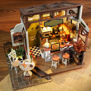 DIY Miniature House Kit - No.17 Café