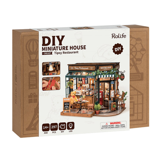 DIY Miniature House - Tipsy Restaurant