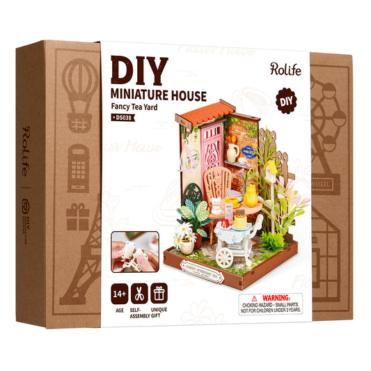 Rolife DIY Miniature House - Fancy Tea Yard