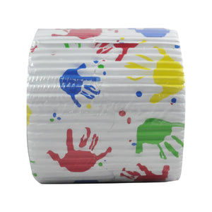 Bordette Border Roll - Handprints 57mm x 7.5m