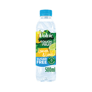 Volvic Touch of Fruit Lemon and Lime Fruit Water 500ml (Pack of 12) 122441