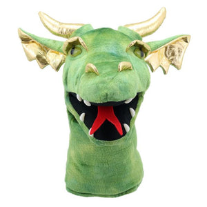 Large Dragon Heads: Dragon (Green) Puppet