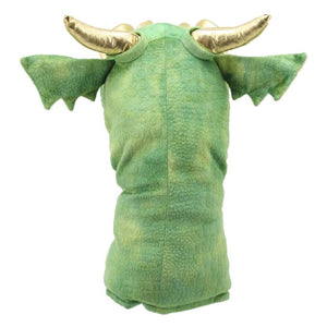 Large Dragon Heads: Dragon (Green) Puppet