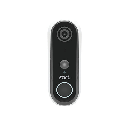 Fort Smart Home Video Door Bell with Plug In Chime 1080p IP54 ECSPDB