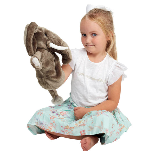 Long-Sleeved Glove Puppets: Elephant