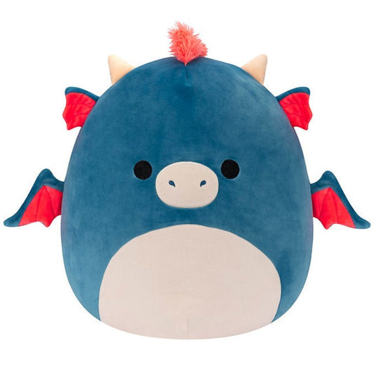 Squishmallow 20 Inch - Carin Blue and Orange Dragon