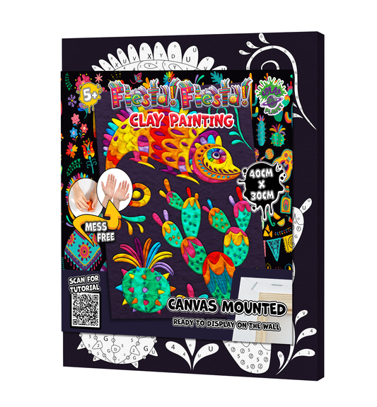 Clay Painting Kit 40x30cm - Fiesta Fiesta