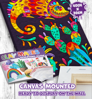 Clay Painting Kit 40x30cm - Fiesta Fiesta