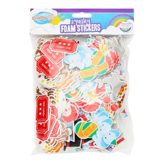 Squishy Foam Stickers - Circus