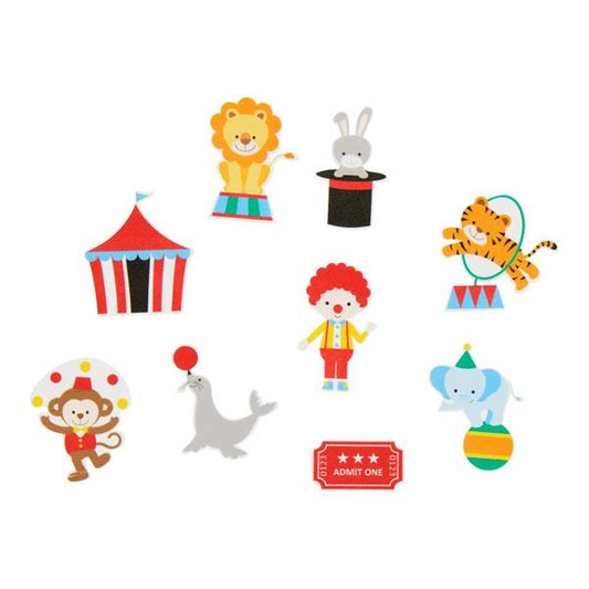 Squishy Foam Stickers - Circus