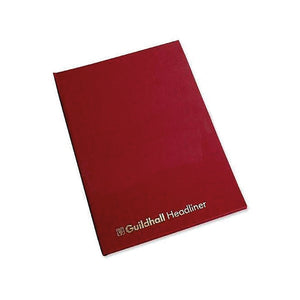 Exacompta Guildhall 298x203mm Headliner Book 80 Pages 38/10 1149