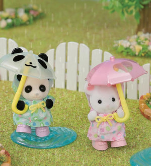 Sylvanian Families Nursery Friends - Rainy Day Duo