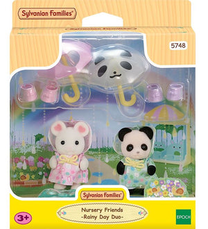 Sylvanian Families Nursery Friends - Rainy Day Duo